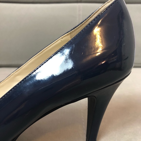 Nickels Navy platform heels - Picture 6 of 8